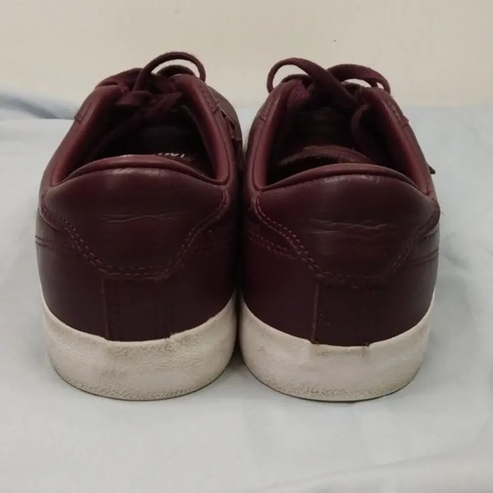 Converse Breakpoint Dark Sangria Leather Sneakers Size Mens 7.5 Womens 9